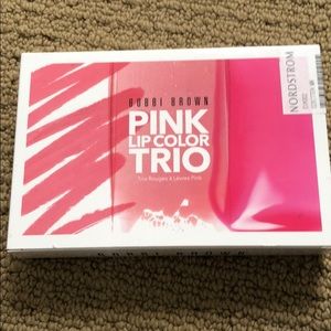Bobbi Brown Pink lip color Trio